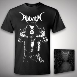 Abbath - Outstrider + Blasphemia - CD + T Shirt bundle (Men)