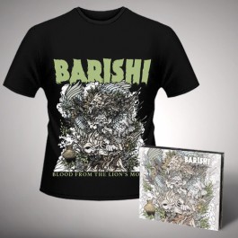 Barishi - Blood from the Lion's Mouth - CD DIGIPAK + T Shirt bundle (Men)