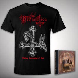 Profanatica - Rotting Incarnation of God Bundle - CD + T Shirt bundle (Men)