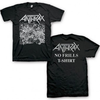 Anthrax - No Frills Tee - T shirt (Men)