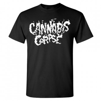 Cannabis Corpse - Logo (White) - T shirt (Men)