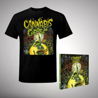 Cannabis Corpse - The Weeding [bundle] - CD DIGIPAK + T Shirt bundle (Men)