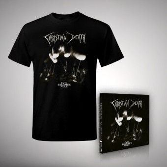Christian Death - Evil Becomes Rule [Bundle] - CD DIGIPAK + T Shirt bundle (Men)