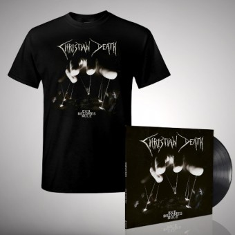 Christian Death - Evil Becomes Rule [Bundle] - LP Gatefold + T Shirt Bundle (Men)
