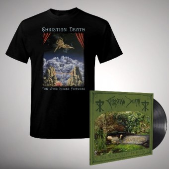 Christian Death - The Wind Kissed Pictures 2021 [bundle] - LP Gatefold + T Shirt Bundle (Men)