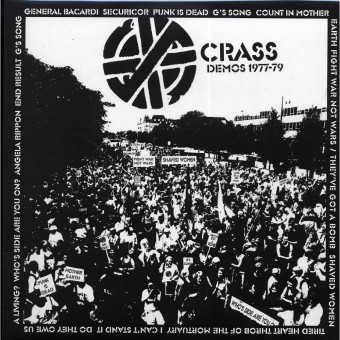 Crass - Demos 1977-79 - DOUBLE LP GATEFOLD COLORED
