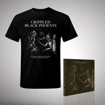 Crippled Black Phoenix - Bundle 1 - CD DIGIPAK + T Shirt bundle (Men)