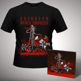 Crippled Black Phoenix - New Dark Age - CD DIGIPAK + T Shirt bundle (Men)