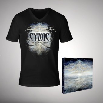 Cynic - Ascension Codes [bundle] - CD DIGIPAK + T Shirt bundle (Men)