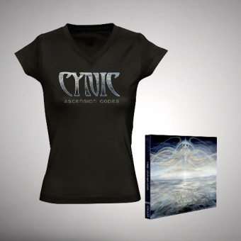 Cynic - Ascension Codes [bundle] - CD DIGIPAK + T Shirt bundle (Women)