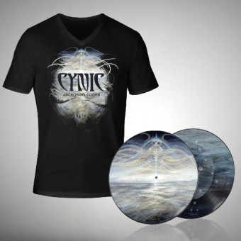 Cynic - Ascension Codes [bundle] - Double Picture LP + T-Shirt (Men)