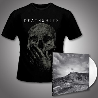 Deathwhite - For A Black Tomorrow + Forever Silenced - LP Gatefold Colored + T shirt Bundle (Men)