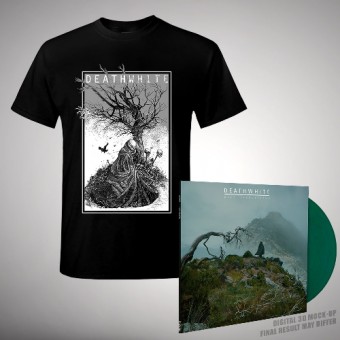 Deathwhite - Grey Everlasting [bundle] - LP Colored + T shirt Bundle (Men)