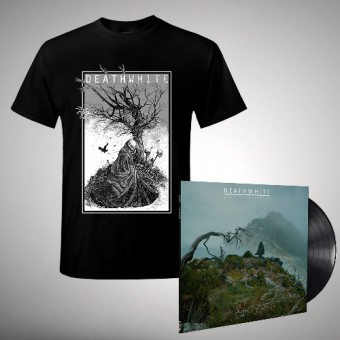Deathwhite - Grey Everlasting [bundle] - LP + T shirt Bundle (Men)