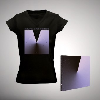 Der Weg Einer Freiheit - Noktvrn [bundle] - CD DIGIPAK + T Shirt bundle (Women)