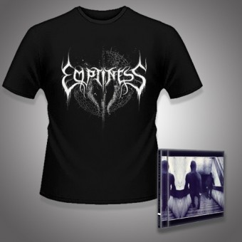 Emptiness - Not for Music + Logo - CD + T Shirt bundle (Men)
