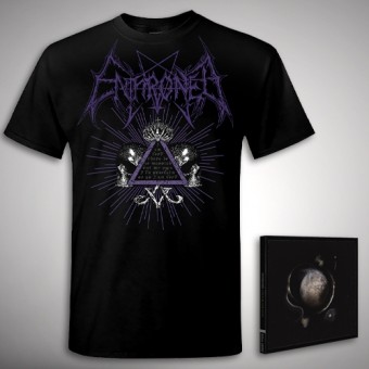 Enthroned - Cold Black Suns Samael Bundle - CD + T Shirt bundle (Men)
