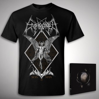 Enthroned - Cold Black Suns Son of Man Bundle - CD + T Shirt bundle (Men)