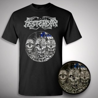 Festerday - Cadaveris Virginity 7" pic disc + T-shirt - 7" EP collector + T-shirt (Men)