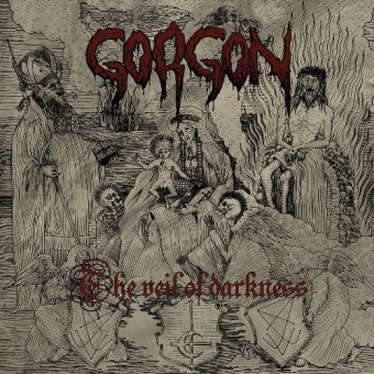 Gorgon - The Veil of Darkness - LP COLORED