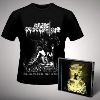 Grave Desecrator - Dust to Lust - CD + T Shirt bundle (Men)