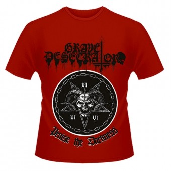 Grave Desecrator - Praise the Darkness - T shirt (Men)