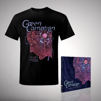 Green Carnation - Leaves of Yesteryear - CD DIGIBOOK + T Shirt Bundle (Men)