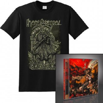 Hate Eternal - Infernus + The Reaper - CD + T Shirt bundle (Men)