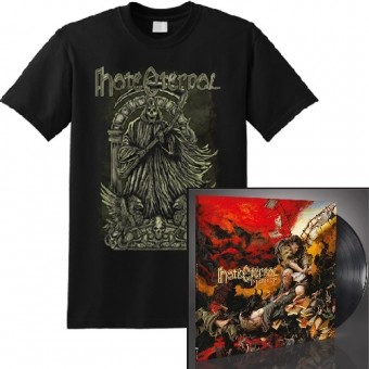 Hate Eternal - Infernus + The Reaper - LP Gatefold + T Shirt Bundle (Men)