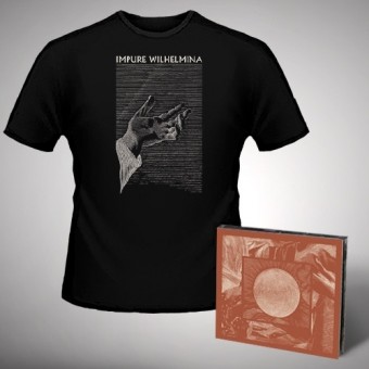 Impure Wilhelmina - Radiation + Hand - CD DIGIPAK + T Shirt bundle (Men)