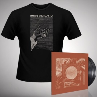 Impure Wilhelmina - Radiation + Hand - DOUBLE LP GATEFOLD + T Shirt Bundle (Men)