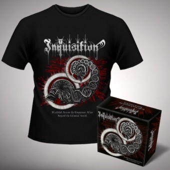 Inquisition - Bloodshed Across the Empyrean Altar Beyond the Celestial Zenith + Zenith - Digibox + T Shirt bundle (Men)