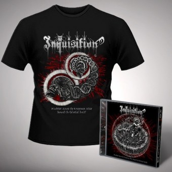 Inquisition - Bloodshed Across the Empyrean Altar Beyond the Celestial Zenith + Zenith - CD + T Shirt bundle (Men)