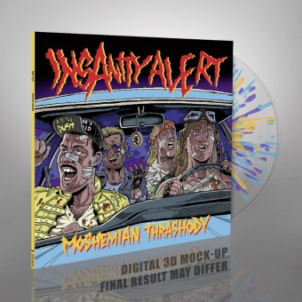 Insanity Alert - Moshemian Thrashody - 10" Colored Vinyl + Digital