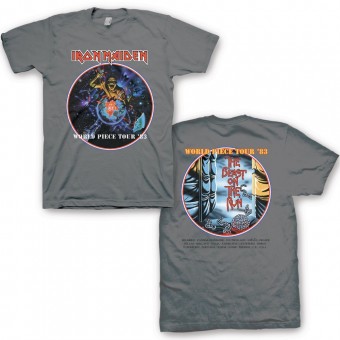 Iron Maiden - World Piece Tour - Tee - T shirt (Men)