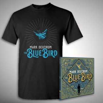 Mark Deutrom - The Blue Bird - CD DIGIPAK + T Shirt bundle (Men)