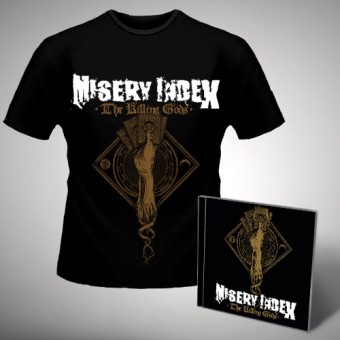 Misery Index - Cards - CD + T Shirt bundle (Men)