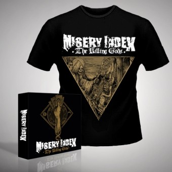 Misery Index - The Killing Gods - CD BOX + T Shirt (Men)