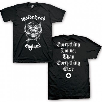 Motörhead - Everything Louder- Tee - T shirt (Men)