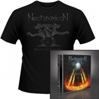Necronomicon - Advent of the Human God - CD + T Shirt bundle (Men)