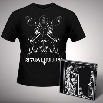 Ritual Killer - Exterminance + Priestess - CD + T Shirt bundle (Men)
