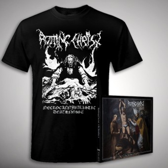 Rotting Christ - The Heretics + Vampire bundle - CD + T Shirt bundle (Men)