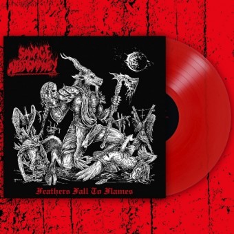 Savage Necromancy - Feathers Fall to Flames - LP COLORED