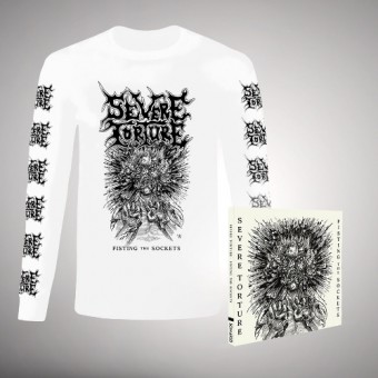 Severe Torture - Fisting the Sockets [bundle] - CD EP DIGIPAK + Long sleeve T-shirt bundle (Men)