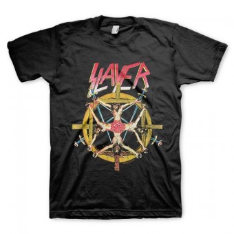 Slayer - Christ Wheel Logo - T shirt (Men)