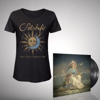 Solstafir - Bundle 8 - DOUBLE LP GATEFOLD + T Shirt Bundle (Women)