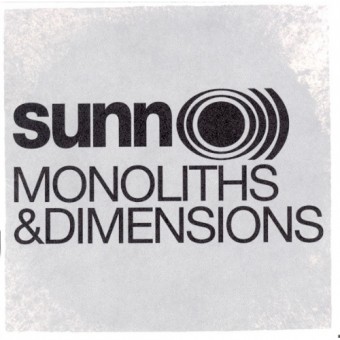 Sunno))) - Monoliths and Dimensions - CD