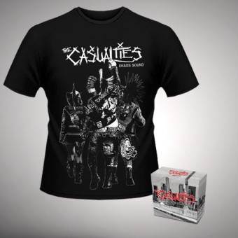 The Casualties - Chaos Sound - Digibox + T Shirt bundle (Men)