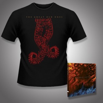 The Great Old Ones - EOD: A Tale of Dark Legacy + The Arms of Madness - CD DIGIPAK + T Shirt bundle (Men)