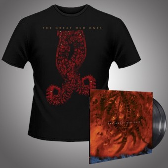 The Great Old Ones - EOD: A Tale of Dark Legacy + The Arms of Madness - DOUBLE LP GATEFOLD + T Shirt Bundle (Men)